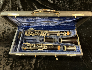 Photo Vintage Selmer Paris Series 10 FULL BOEHM Bb Clarinet - Serial # W6135